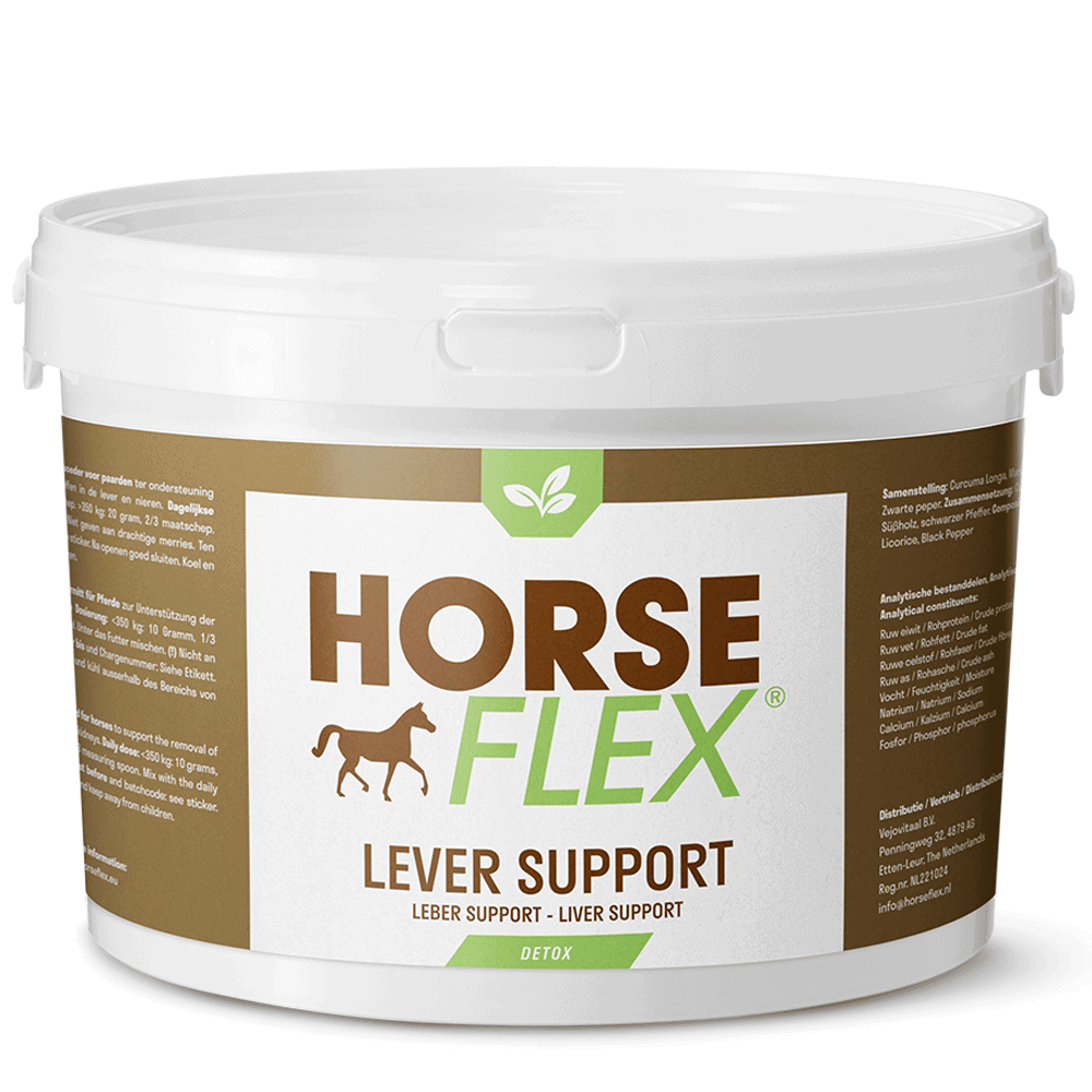 HorseFlex Lever Support | Ondersteunt De Reinigende Werking Van De Lever.